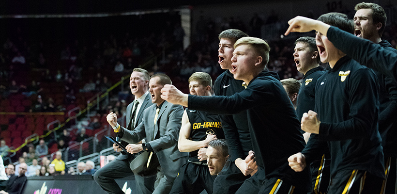 Go-Hawk Basketball Slide 1